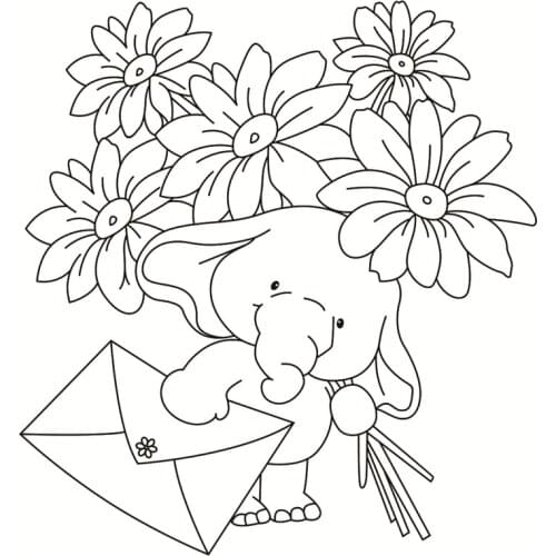 Transparent Silicone Clear Rubber Stamp Sheet Cling Scrapbooking DIY Cute Pattern Photo Album Paper Card Decor Character Stamp