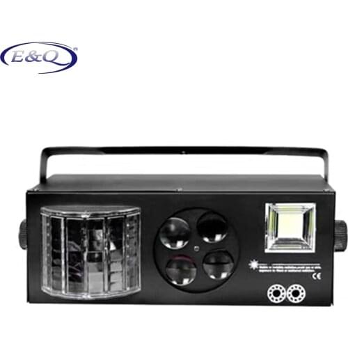 Good Quality LED Laser Strobe 4in1 DMX512 Stage Effect Lights Good For DJ Disco Birthday Party Wedding Decoration Clubs And Bar