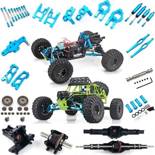Wltoys 12428 12423 RC Car all upgrade metal parts RC truck Front Rear Differential Gear 12428 parts