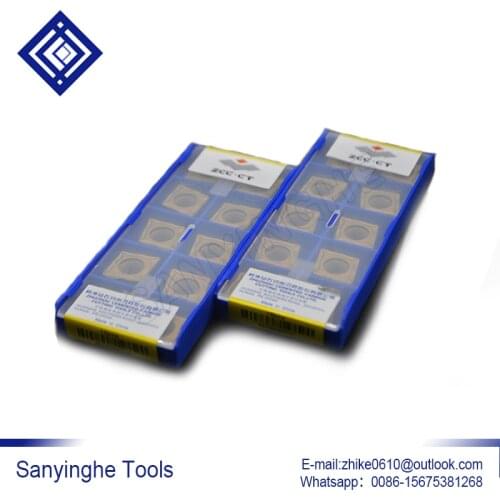 Free shipping high quality sanyinghe 10pcs/lots YBC251 CCMT120408-HM / CCMT120404-HM cnc carbide turning inserts