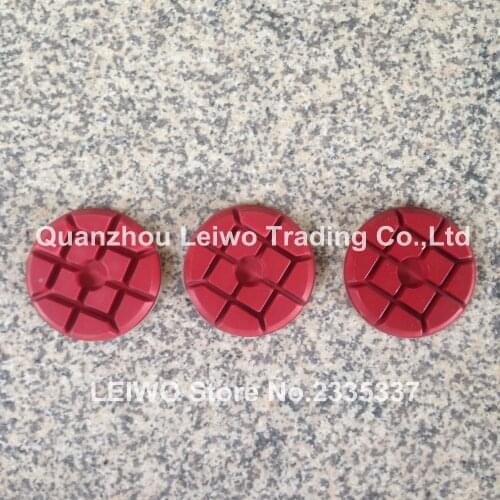 3 Pcs/Lot Grit 400 Typhoon Polishing Pad 4 inch (100 mm) Floor Resin Diamond Stone Granite Marble Concrete Wet Thickness 10 mm