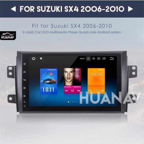 Car GPS navigation for Suzuki SX4 2006 - 2010 autoradio Car 1 din head unit multimedia 9 INCH Android 8.0/ Android 7.1