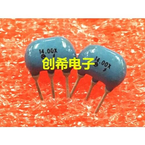 14M ceramic crystal 14.00X in-line crystal 14MHZ Taozhen CST14.00MX 3 feet