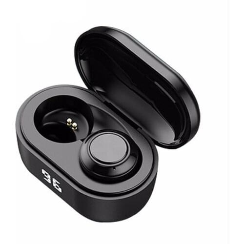 5.0 Bluetooth Earphones Wireless Touch Control Headphones IPX4 Waterproof Stereoe Earbuds Micophone LED Display Sports Headset