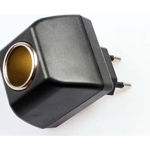 Portable EU Plug 220V AC to 12V DC Converter Adapter Car Socket Auto Charger 2018 NEW ARRIVAL