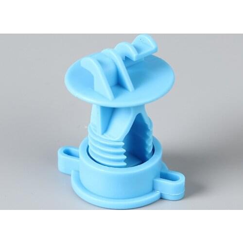 100PCS PP UV Resistance Electric Fence Wire Insulators Electronic Pulse Accessories For Middle Pole Bolt Plastic