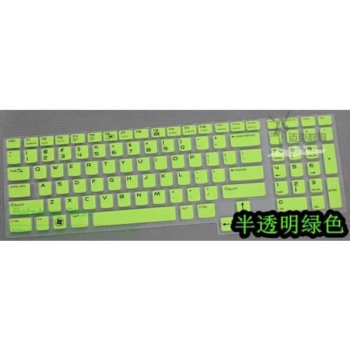 17.3'' Silicone Keyboard Protective film Cover skin Protector for Dell Alienware M17x R2 R3 R4 17 inch