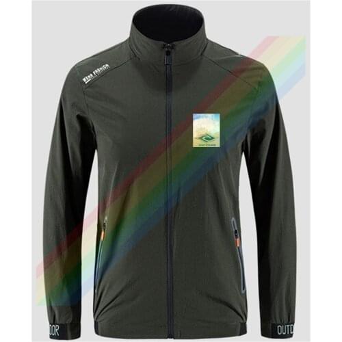 2021 Hot Sale Rip Beach Curl Logo Slim Sport Outdoor Zippered Comfortable Soft Jacket Mens Casual Front Printing Asian Size