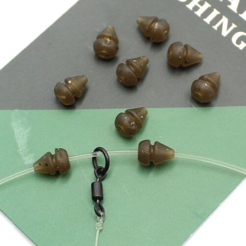 30 Pcs Carp Fishing Accessories Hair Rig Helicopter Beads For Carp Feeder Fishing Quick Change Bead Tackle Equipment