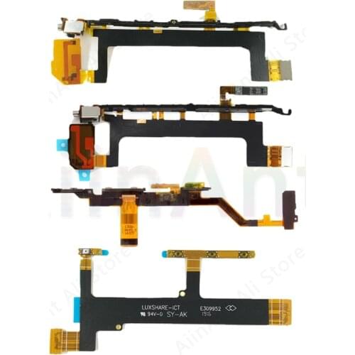For Sony Xperia X XA XA1 XA2 XA3 1 2 3 Plus Ultra Compact Premium Power/Volume Buttons Side Key Power Flex Cable