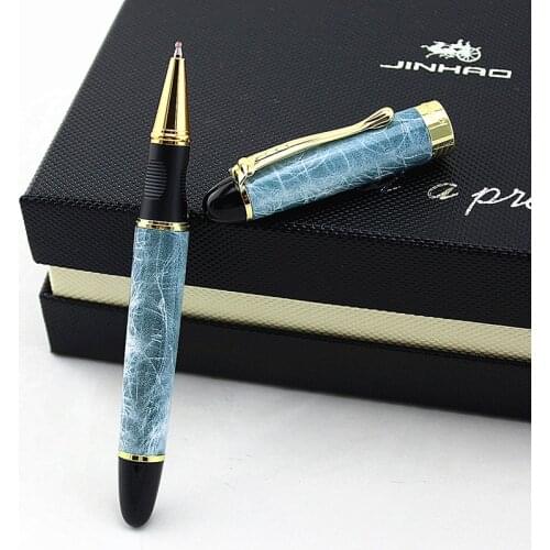 JINHAO Luxury Brand Metal Roller Ball Pen High Quality Ballpoint Pens Stationery Office School Suppliers Student 2508