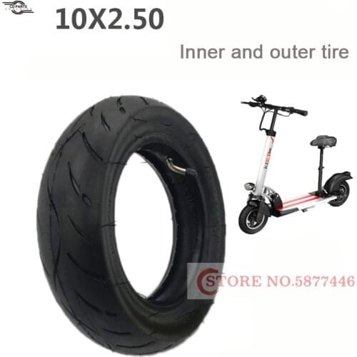 Mini Electric Scooter 10 Inches with Various Tire Patterns 10x2.50/2.0 and 10x2.125 Inner and Outer Tires Tubeless Tires