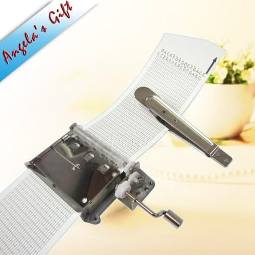 DIY music box 30 notes Hand crank Paper Strip Musical Movements,Christmas music box gifts, valentines day gifts