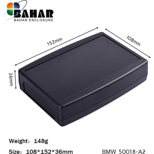 Plastic electronics project case wall mounted housing diy wire connection case electrical instrument PCB board box 152*108*36mm