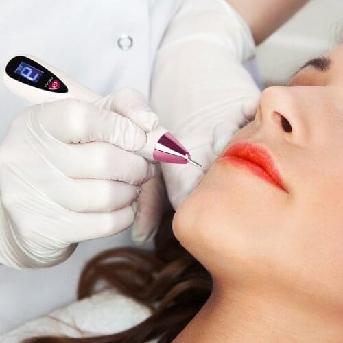 Portable LCD Skin Care Tool Kits Spot Tattoo Freckle Removal Machine Mole Dot Removing Laser Plasma Pen Beauty Care