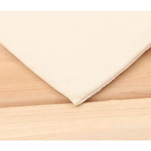 Blank canvas zipper Pencil pouches cotton cosmetic makeup bags Mobile phone clutch bag LX7140