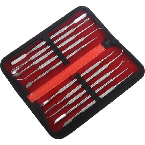 10pcs Stainless steel clay sculpture knife Sculpture tools for modeling ceramic crafts Promotion