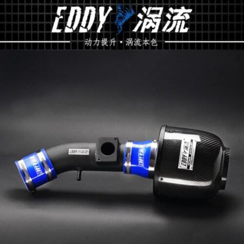 EDDY Intake System Air Intake Pipe & Carbon Fiber Air Filter for Mitsubishi Lancer-ex 1.8 / 2.0 2010-2016 Car Engine Parts