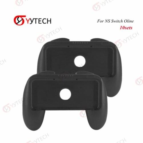 YYTECH 10sets 2 in 1 ABS Hand Grip Stand Support Holder For Nintendo Switch Oline Game Handle