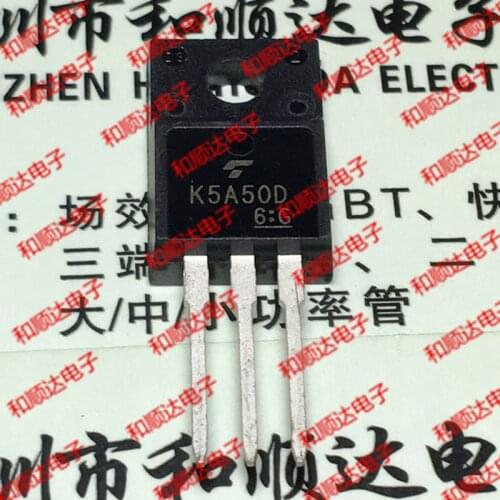 10pcs/lot K5A50D TK5A50D New stock TO-220F 500V 5A