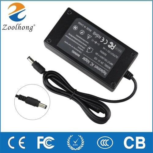 12V 4A Transformator Adapter Power Supply Converter Charger Input 110V 220V Output AC to DC For LED Strip light transformer