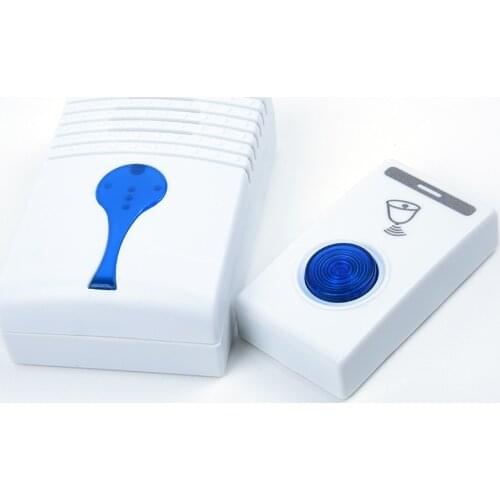 Self Powered Waterproof Doorbell Wireless Receiver Remote Control Home Cordless Door Bell 32 Songs 100M Smart Button Doorbell