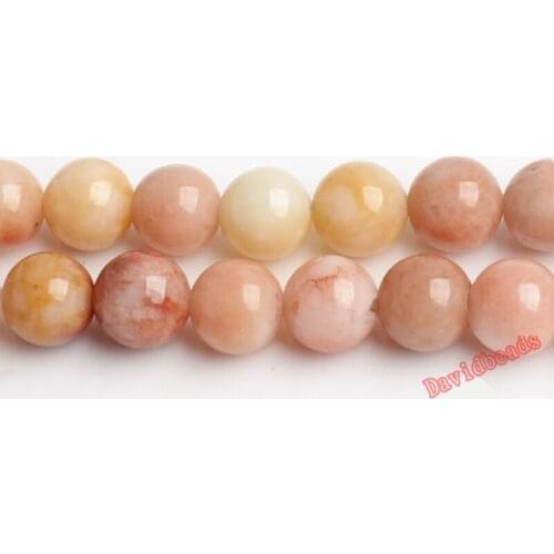 Free Shipping Round Golden Jadee Beads Fashion Jewelry Bead DIY Bead For Women Bracelet & Necklace Making Strand Wholesale