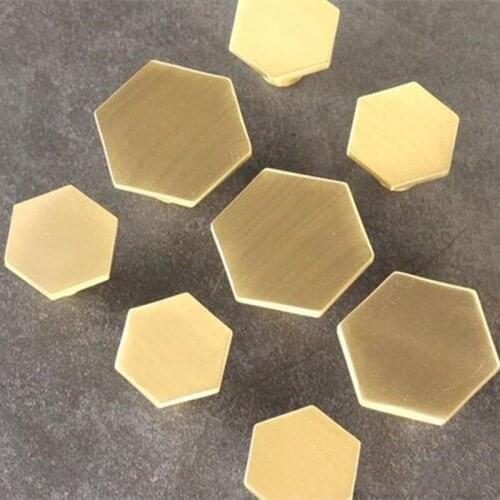 Pure Copper Retro Handle Modern Black Hexagonal Wine Cabinet Door Handle Shoe Cabinet Handle Diy