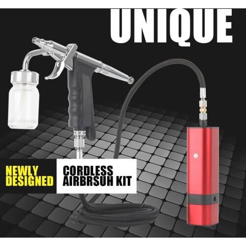 Cheap Portable Airbrush Kit Cordless Compressor for Makeup Cake Decorations Art Paint Tattoos Nail Beauty Model Artist