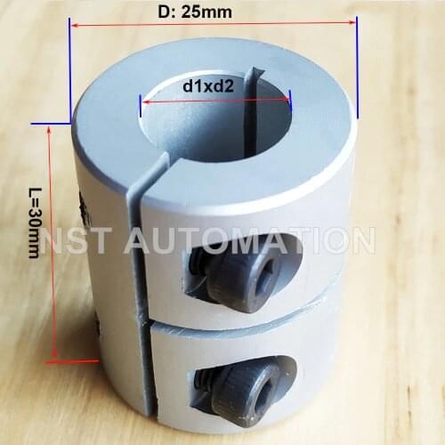 D25 L30 8X8 5X8 Rigid Coupling 3D Printers Parts Aluminium alloy Shaft Coupler Screw For Stepper Motor Accessories parts