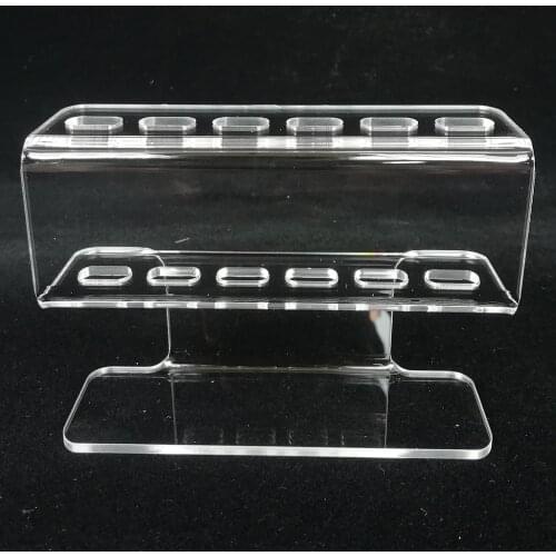 Eyelashes Tweezers Acrylic Storage Holder Tabletop Desk Display Stand Shelf