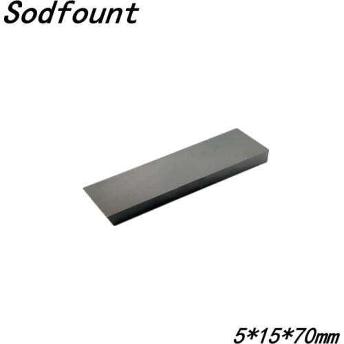 5pcs Ferrite flat magnetic bar thickness 5MM width 15MM length 70MM, 5*15*70mm induction cooker magnet