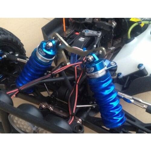 Shock absorber dust cover anti dust for Losi DB XL 5T 5IVE-T RCMK 1/5 rc car blue and red choose 4pcs