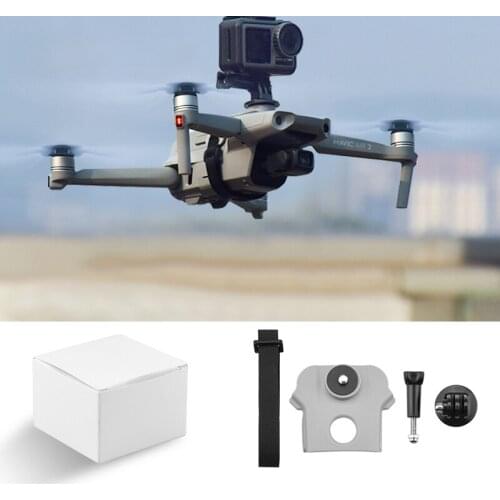 Drone Camera Connector Bracket Mount Holder for DJI Mavic Air 2 Upper Extension Kit for GOPRO Osmo Action Camera Accessories