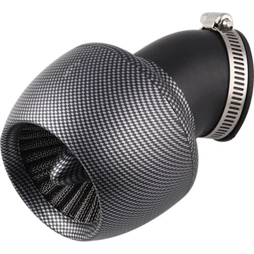 28mm 35mm 45mm 48mm Universal Motorcycle Air Filter Carbon Fiber Metal Rubber Plastic For PZ 24 and PZ 30 Carburetor