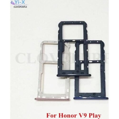 1PCS SIM Card Tray Slot Holder Adapter for Huawei Honor V9 Play Replacement Parts