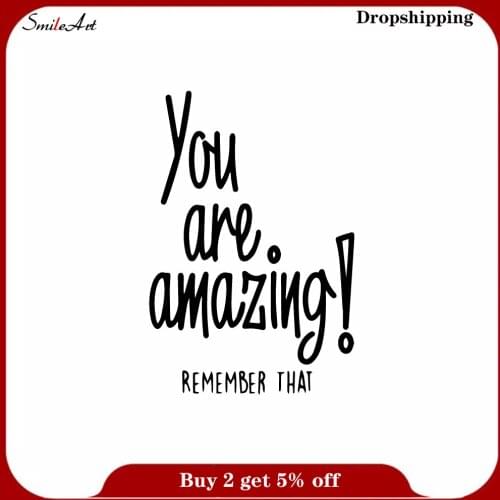 3D Interesting text Wallpaper Home Decoration Wall Sticker Waterproof Wall Decals Decor Wall Decals