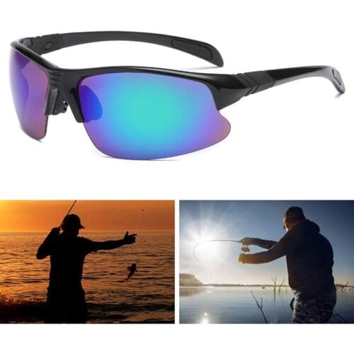 Anti-glare UV Protection Fishing Sunglasses Outdoor Anti-impact Climbing Hunting Goggles Unisex Sports Hiking Cycling Glasses