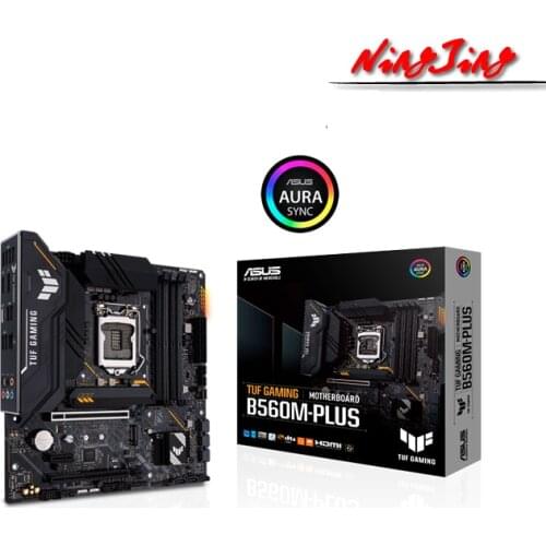 ASUS TUF GAMING B560M-PLUS mATX Intel B560 5000+(OC) 128G USB 3.2 SATA M.2 Support 10 / 11 gen LGA 1200 CPU Motherboard