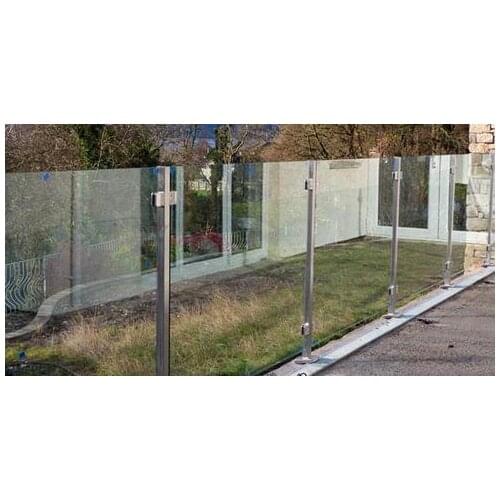 Freeshipping 950mm 304stainless steel for indoor square pools with square glass holders and flat top holder