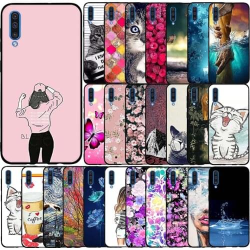 Case For Samsung Galaxy A50 Case Cover Silicone Fundas Soft TPU Back Case For Samsung Galaxy A50 Phone Shell Cover Coque Capas