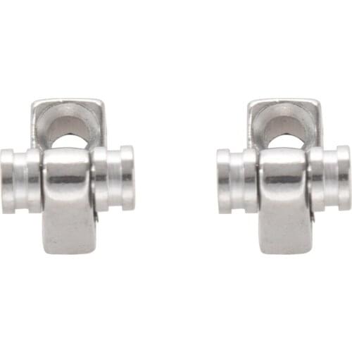 HOT Set of 2 Chrome Roller String Retainer Trees Guitar Parts