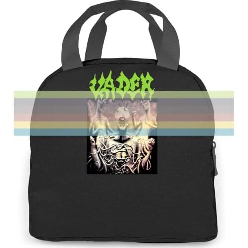 Vader Band De Profundis 1995 Album Cover 3D Hot Cheap Male Mens women men Portable insulated lunch bag adult student