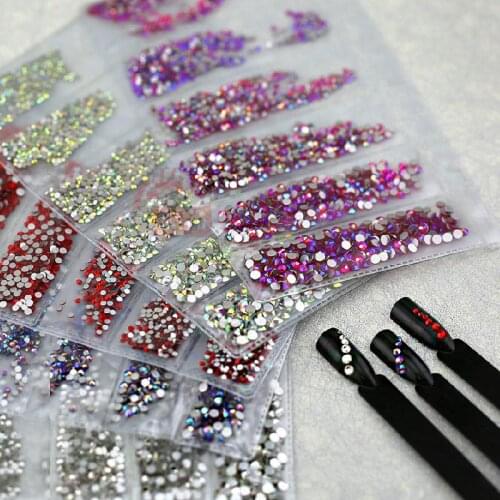 Flatback rhinestone suit strass Glue On crystals Non Hotfix SS4~SS14 soldering iron on rhinestones for Cloth necklace nail decor
