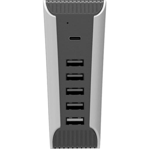 5 In 1 USB Hub USB Splitter Expander Adapter With USB5A + 1C Ports For PS5 Playstation 5 Digital Edition Console