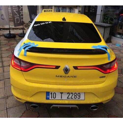 For Renault Megane 4 Sedan Spoiler