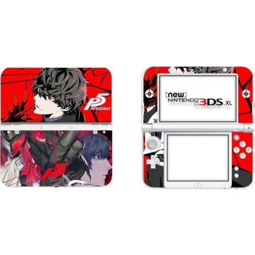 Persona 5 Full Cover Decal Skin Sticker for NEW 3DS XL Skins Stickers for NEW 3DS LL Vinyl Protector Skin Sticker