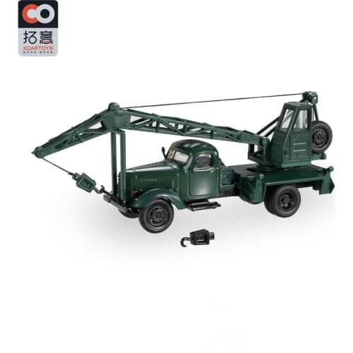 XCARTOYS 1/64 Peoples Liberation Army Truck 5 Ton Crane Crane