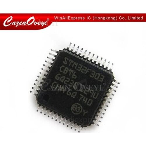 1pcs/lot STM32F303CBT6 STM32F303 QFP-48 In Stock