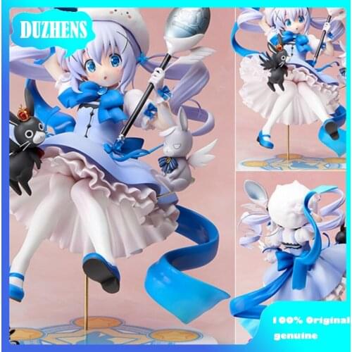 100% Original genuine Is the order a rabbit? Kafuu Chino Magic girl 1/7 Action Figure Anime Figure Model Toys Figure Doll Gift